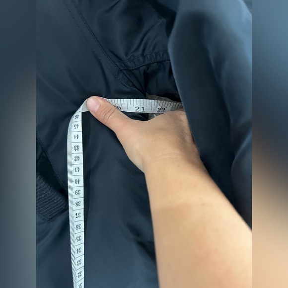 J. Crew Military Parka Jacket Navy Blue Sherpa Hood Size Small in a dark blue - Picture 11 of 16